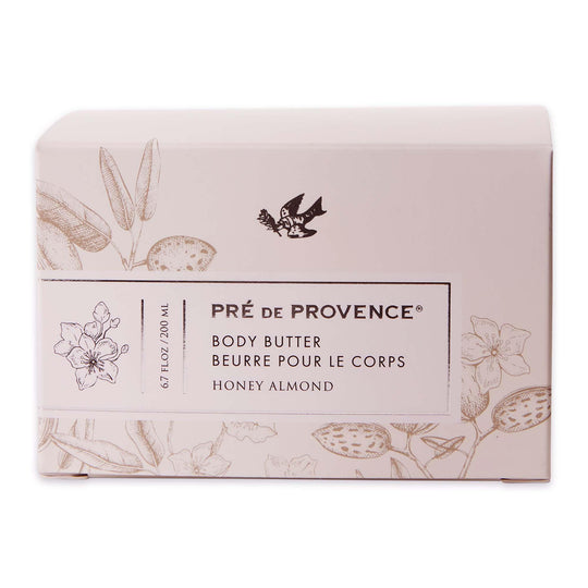 Pré De Provence Body Butter - Honey Almond - Rust & Refined