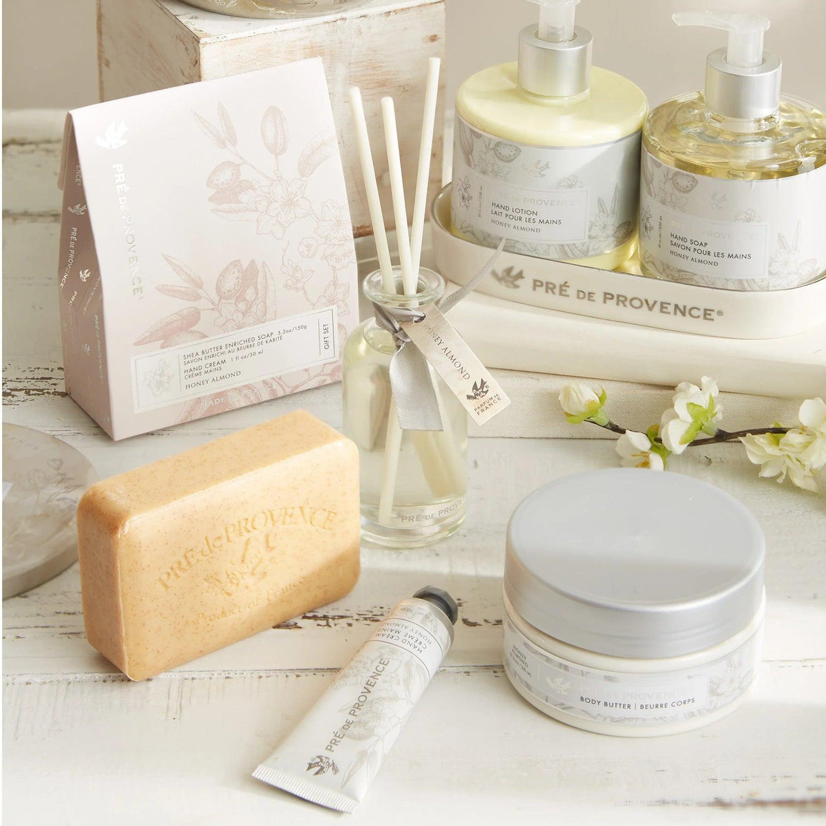 Pré De Provence Body Butter - Honey Almond - Rust & Refined