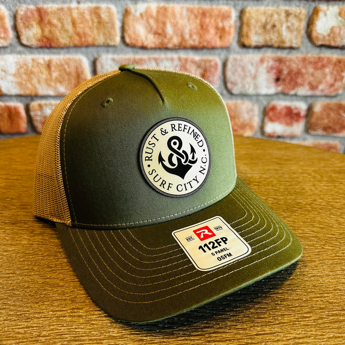 R&R Anchor Olive Trucker Hat