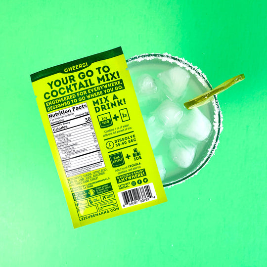 Single Serve Cocktail Mixes - 15 Classic & Travel-Ready Flavors