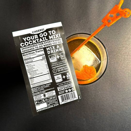 Single Serve Cocktail Mixes - 15 Classic & Travel-Ready Flavors