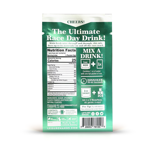 Single Serve Cocktail Mixes - 15 Classic & Travel-Ready Flavors
