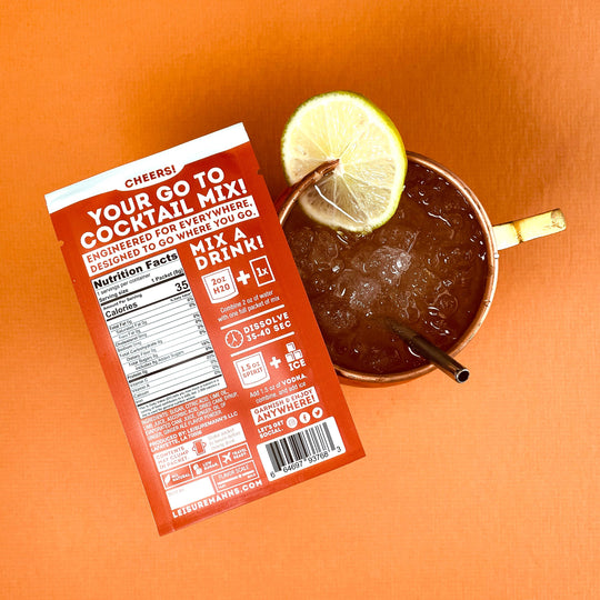 Single Serve Cocktail Mixes - 15 Classic & Travel-Ready Flavors