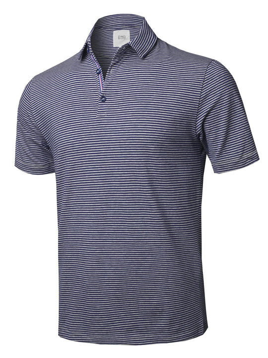 Slim Fit Polo Shirt - Rust & Refined