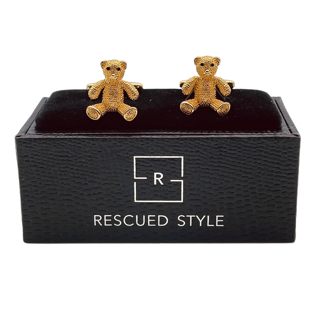 Stolen Riches - Car Wheel Cufflinks - Rust & Refined