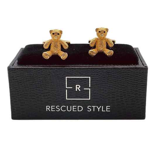 Stolen Riches - Car Wheel Cufflinks - Rust & Refined