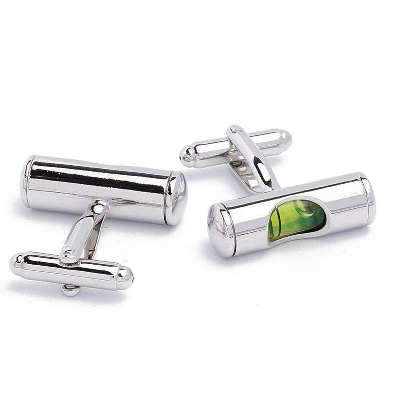 Stolen Riches - Level Cufflinks - Rust & Refined