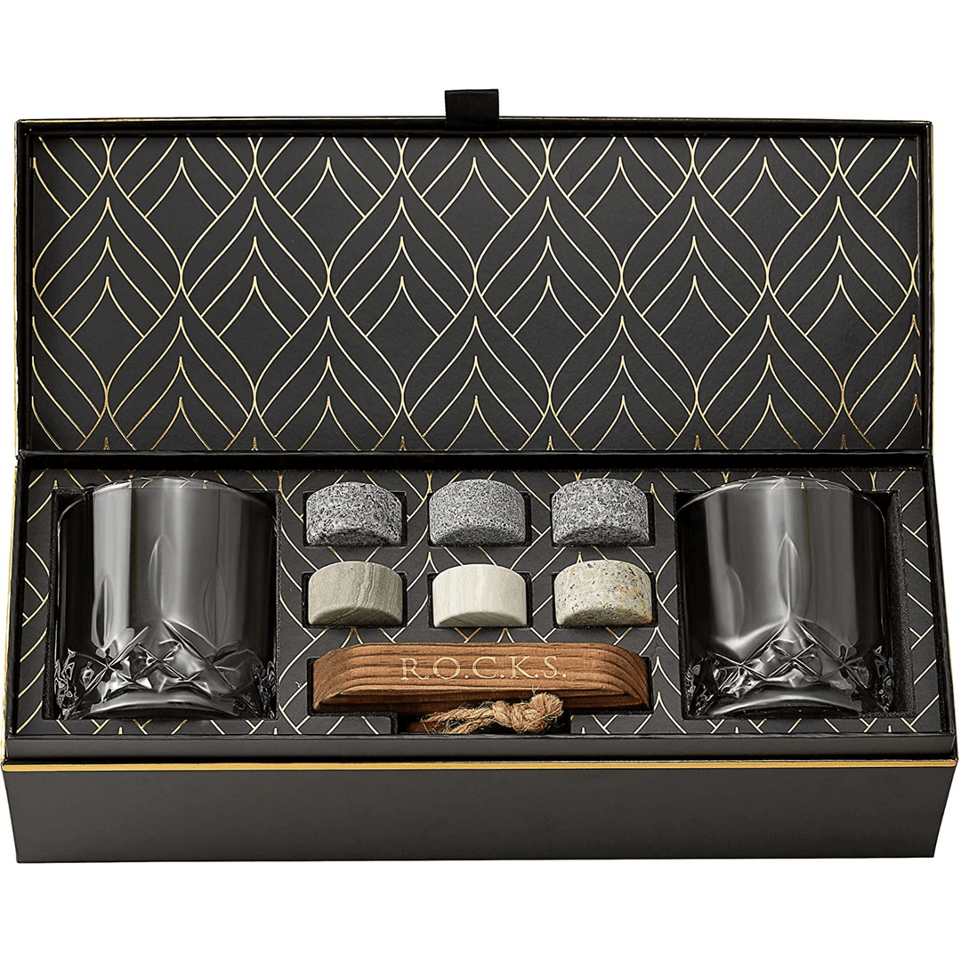 The Connoisseur's Set - Signature Whiskey Glass Edition - Rust & Refined