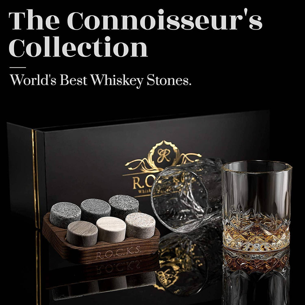 The Connoisseur's Set - Signature Whiskey Glass Edition - Rust & Refined