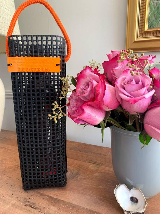The Oyster Bag Wine Caddy - Rust & Refined