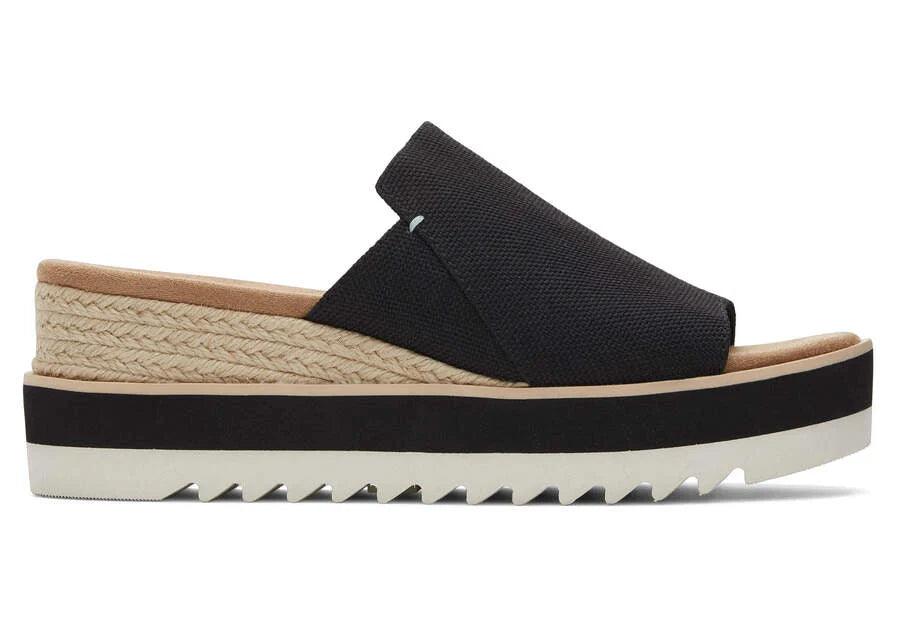 TOMS Diana Mule Black Sandal - Rust & Refined