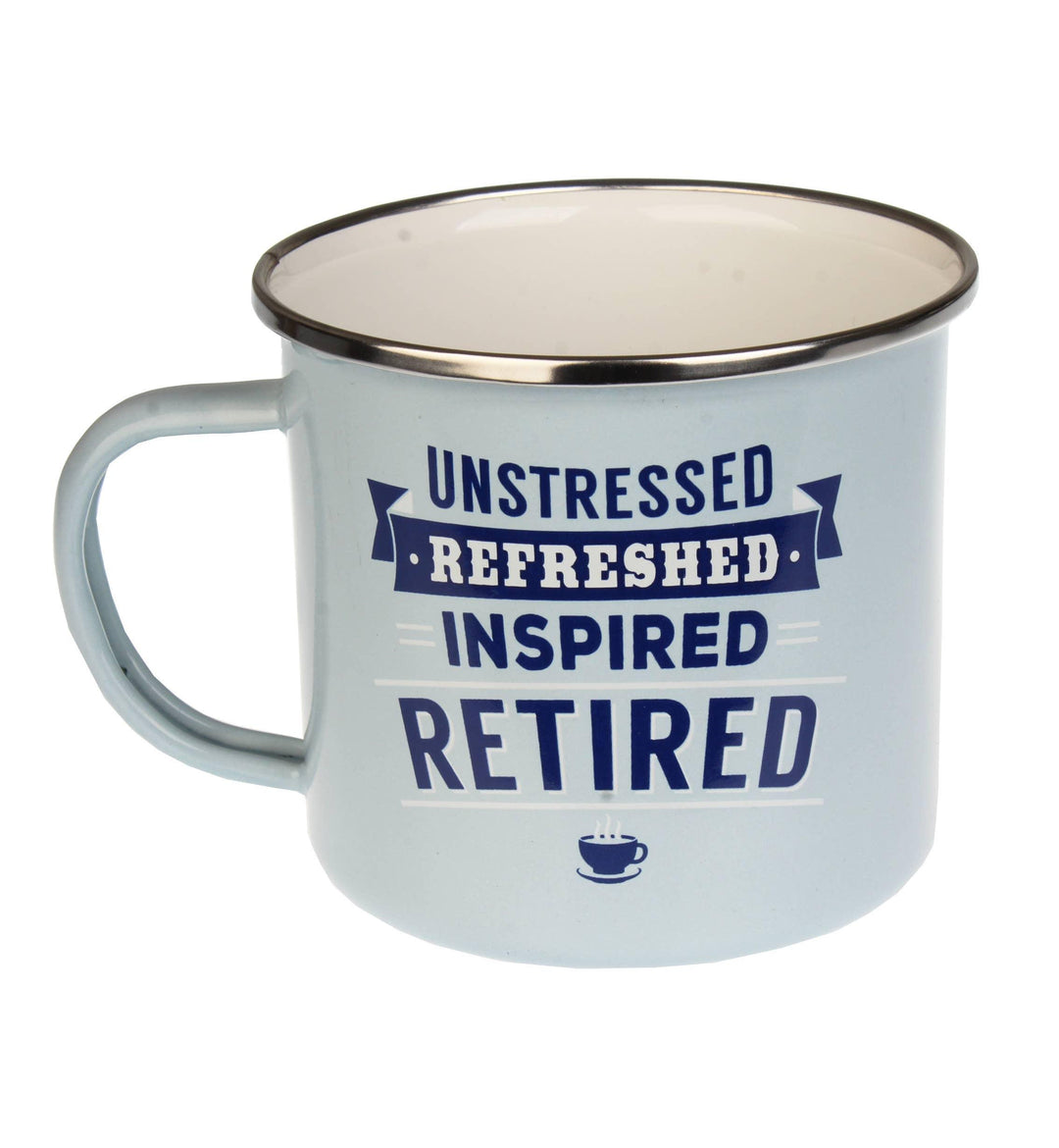 Top Guy Mugs - Enamel Camping Mugs for Every Occasion - Rust & Refined