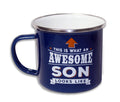 Top Guy Mugs - Enamel Camping Mugs for Every Occasion - Rust & Refined