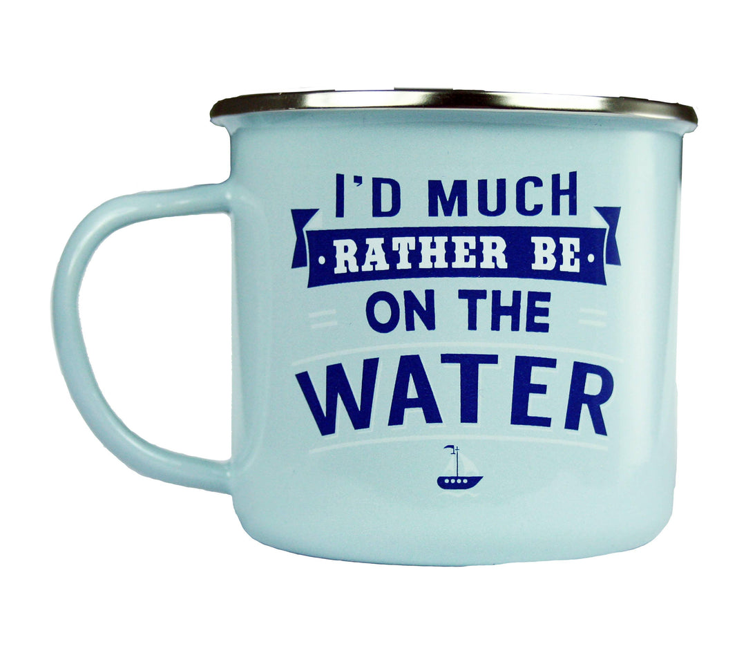 Top Guy Mugs - Enamel Camping Mugs for Every Occasion - Rust & Refined