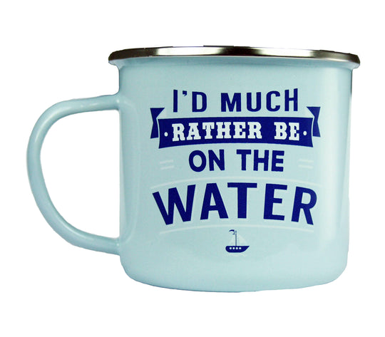 Top Guy Mugs - Enamel Camping Mugs for Every Occasion - Rust & Refined