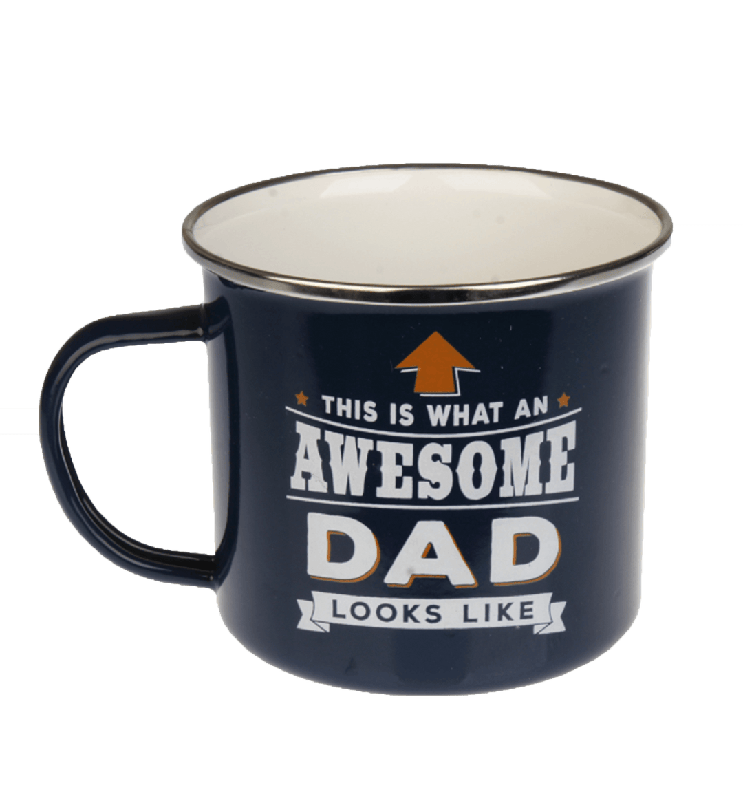 Top Guy Mugs - Enamel Camping Mugs for Every Occasion - Rust & Refined