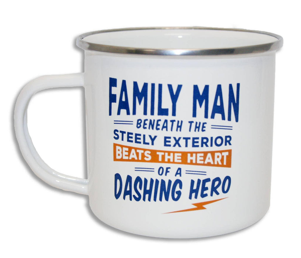 Top Guy Mugs - Enamel Camping Mugs for Every Occasion - Rust & Refined