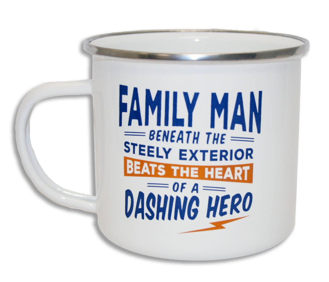 Top Guy Mugs - Enamel Camping Mugs for Every Occasion - Rust & Refined