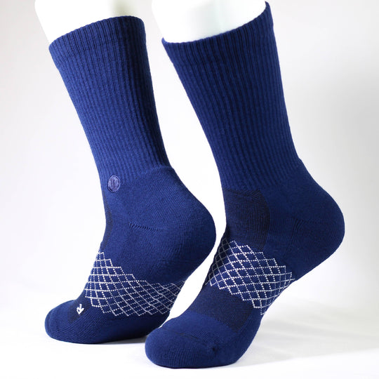 Tough Apparel Freestyle Performance Socks - All Day Comfort & Moisture Wicking for Men - Rust & Refined