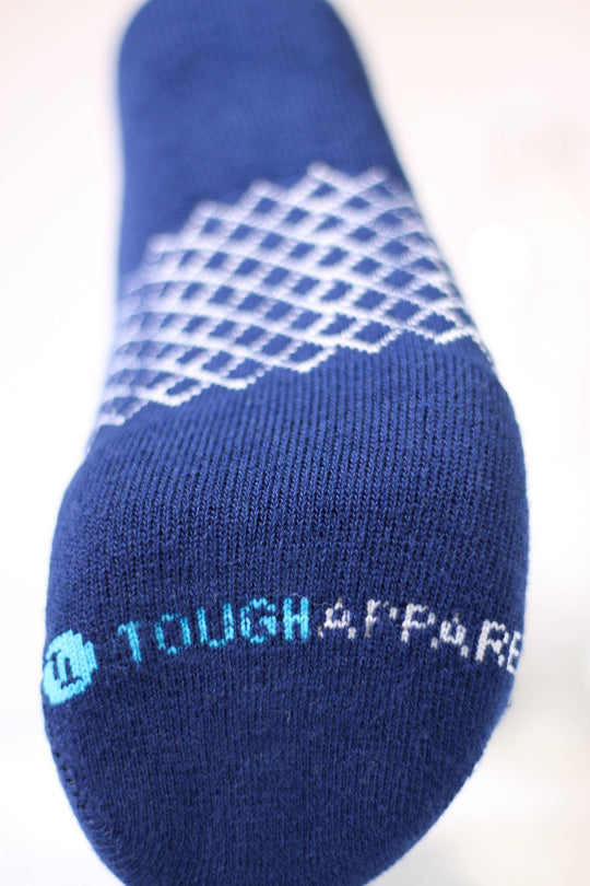 Tough Apparel Freestyle Performance Socks - All Day Comfort & Moisture Wicking for Men - Rust & Refined