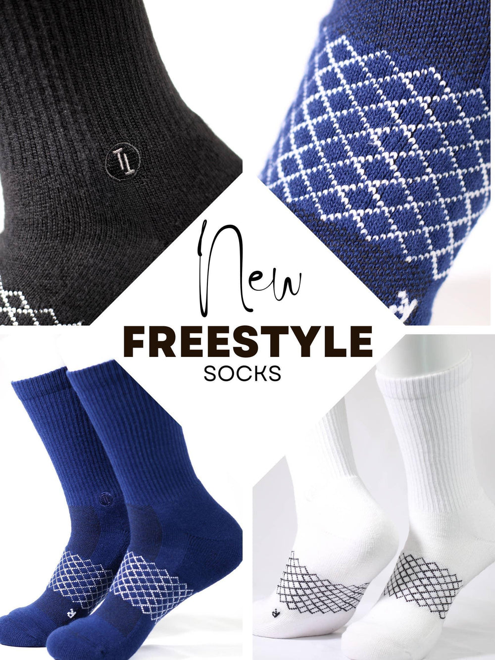 Tough Apparel Freestyle Performance Socks - All Day Comfort & Moisture Wicking for Men - Rust & Refined