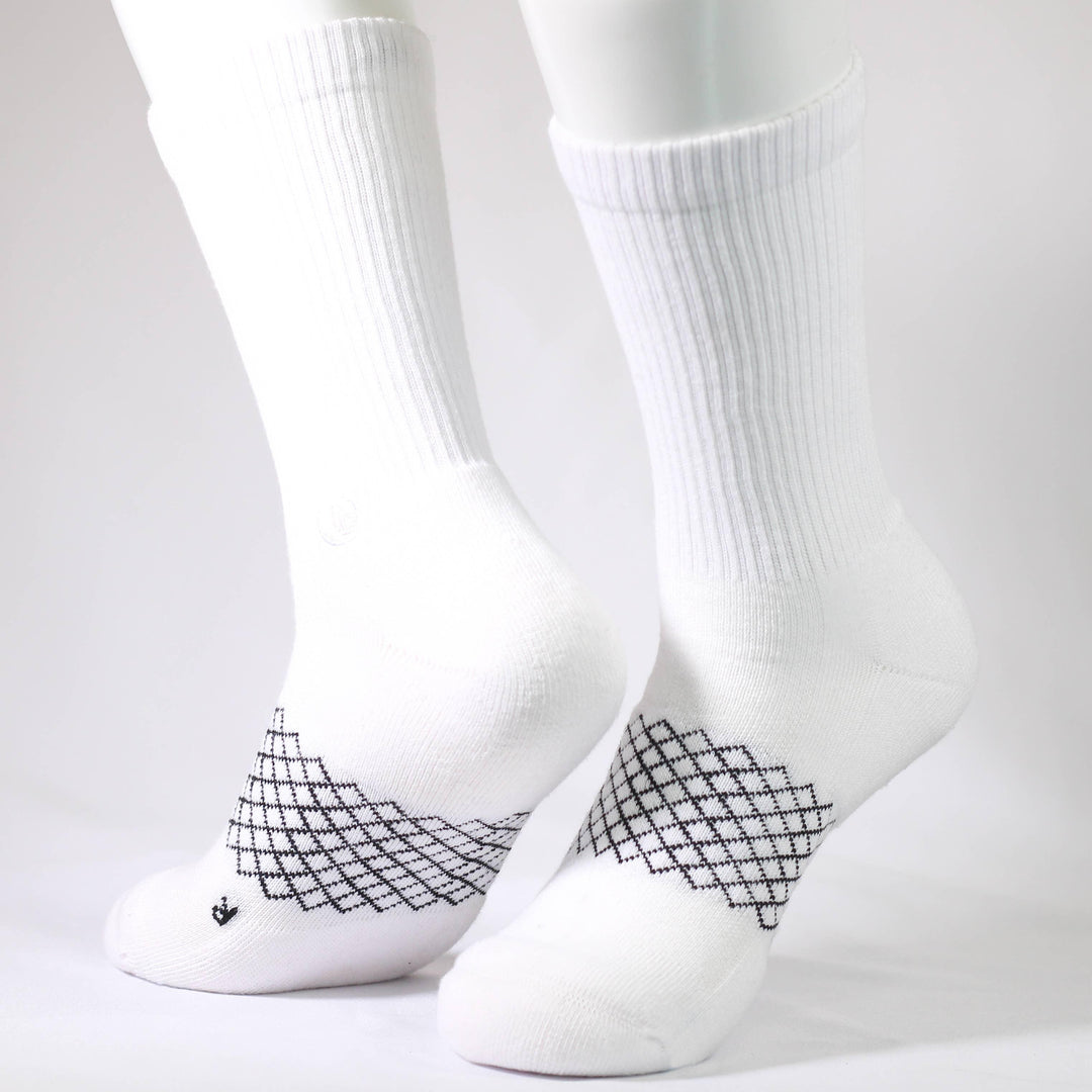 Tough Apparel Freestyle Performance Socks - All Day Comfort & Moisture Wicking for Men - Rust & Refined