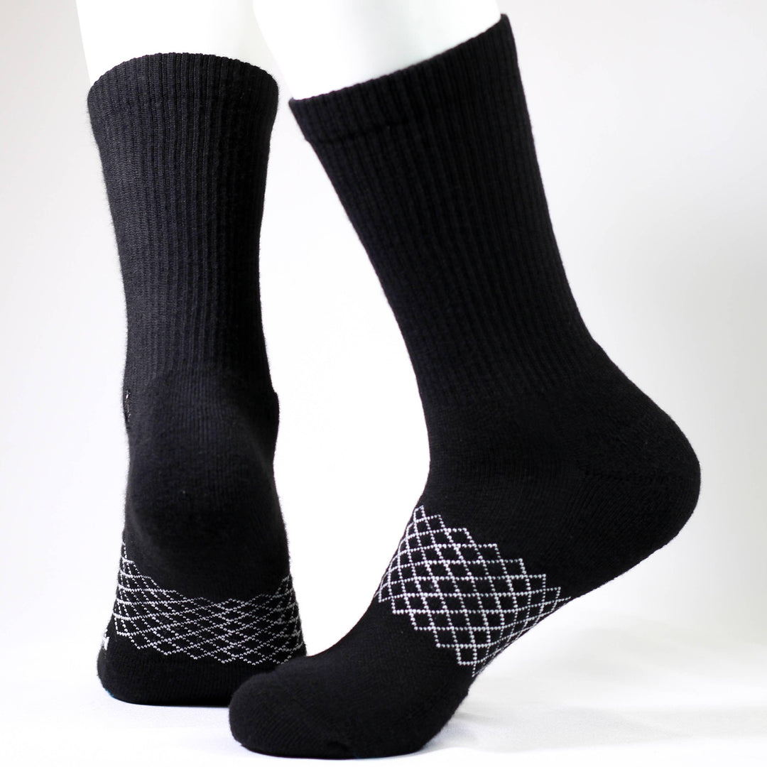Tough Apparel Freestyle Performance Socks - All Day Comfort & Moisture Wicking for Men - Rust & Refined