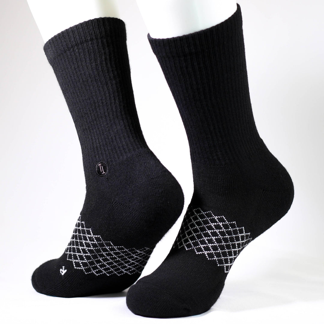 Tough Apparel Freestyle Performance Socks - All Day Comfort & Moisture Wicking for Men - Rust & Refined