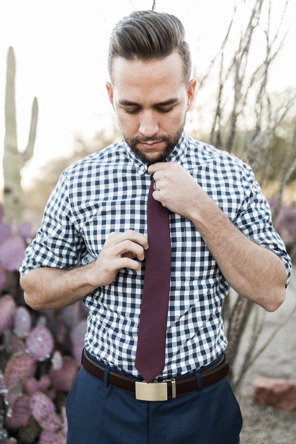 Tough Apparel - Gold Buckle - Rust & Refined