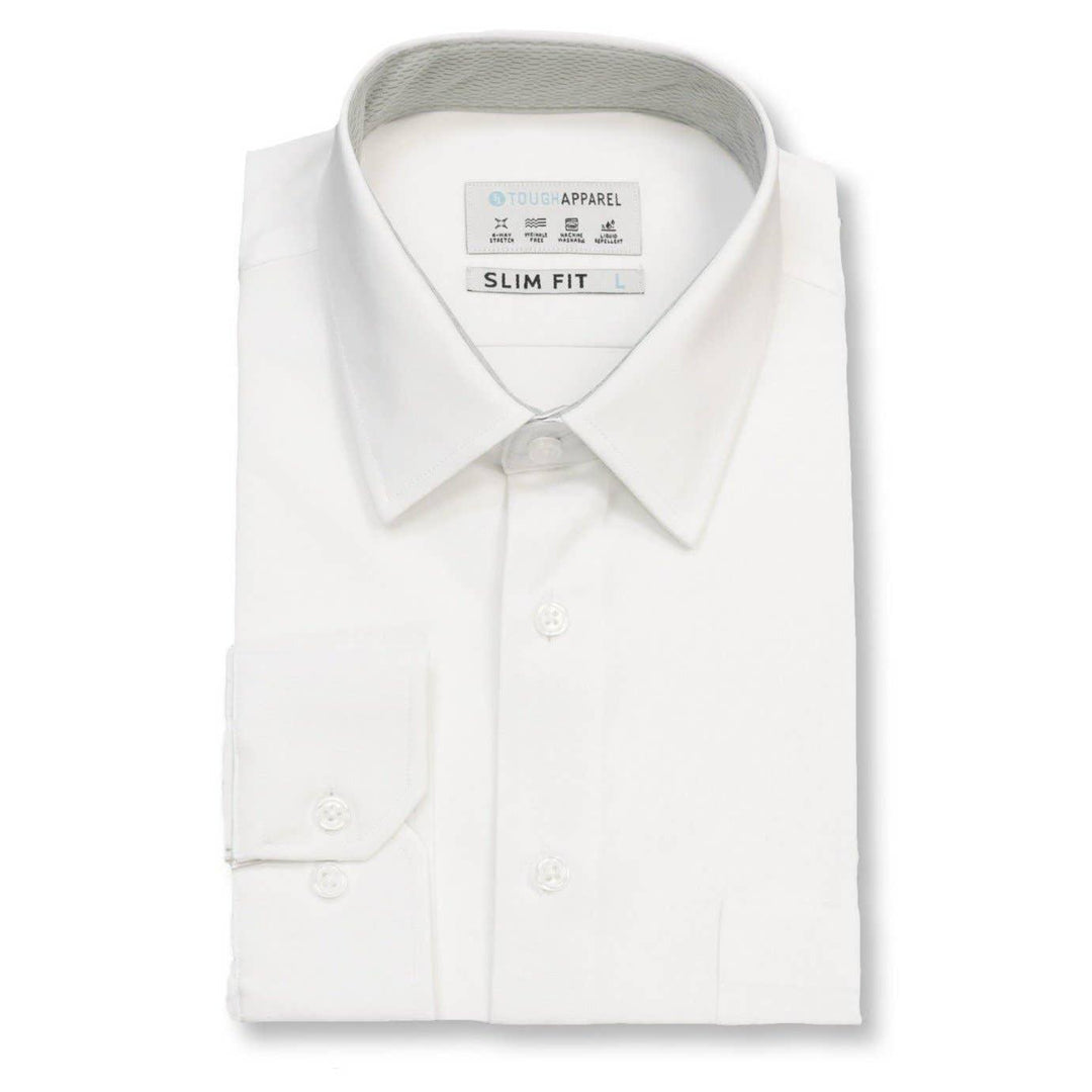 Tough Apparel Hustle Performance Dress Shirt - Rust & Refined