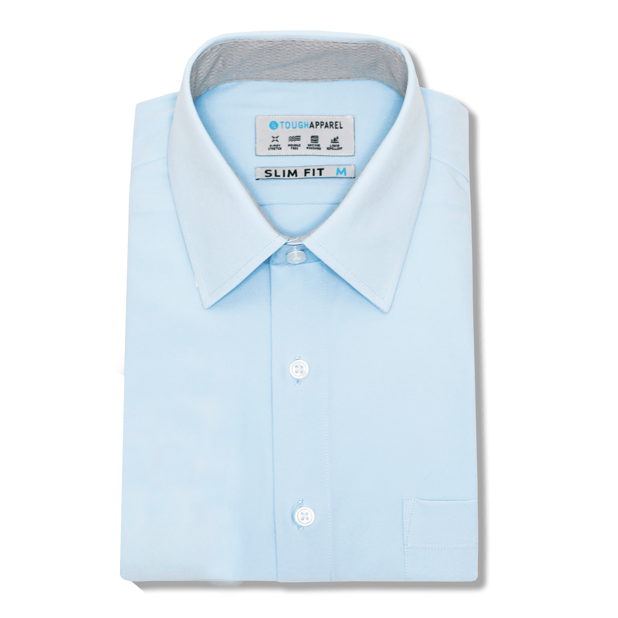 Tough Apparel Hustle Performance Dress Shirt - Rust & Refined