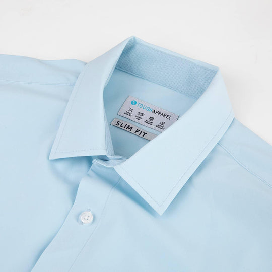 Tough Apparel Hustle Performance Dress Shirt - Rust & Refined