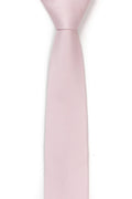 Tough Apparel - OMG - Blush Pink Tie: 2.5" Slim/Skinny Tie - Rust & Refined