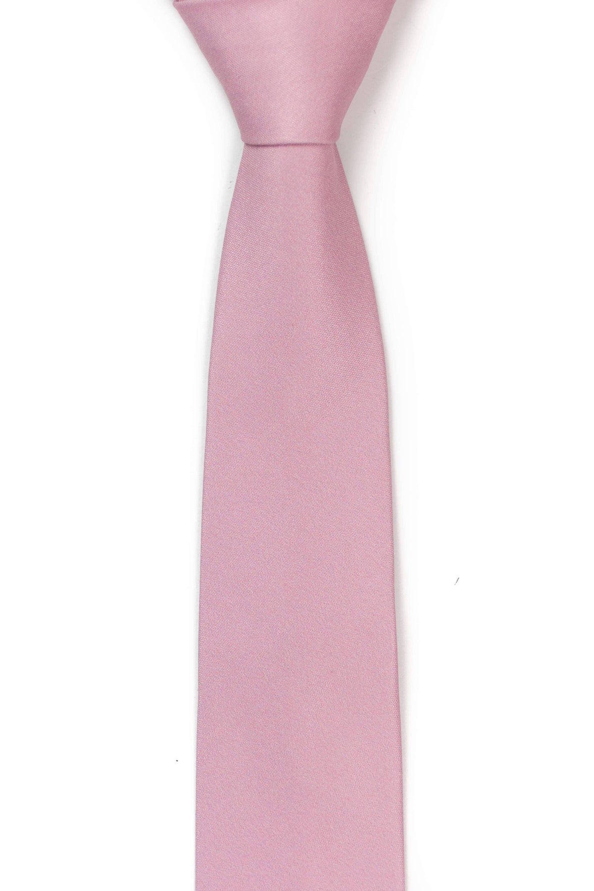 Tough Apparel - Suave - Mauve Tie: 2.5" Slim/Skinny Tie - Rust & Refined