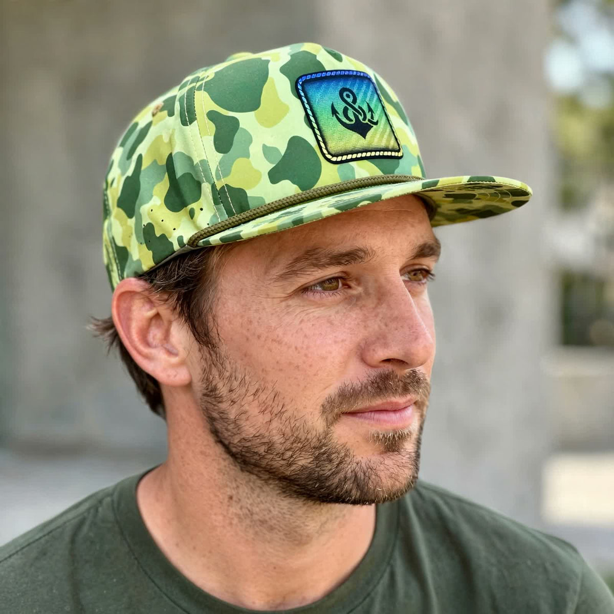 Marina Pro Perforated Snapback Hat - Amp Mahi, worn